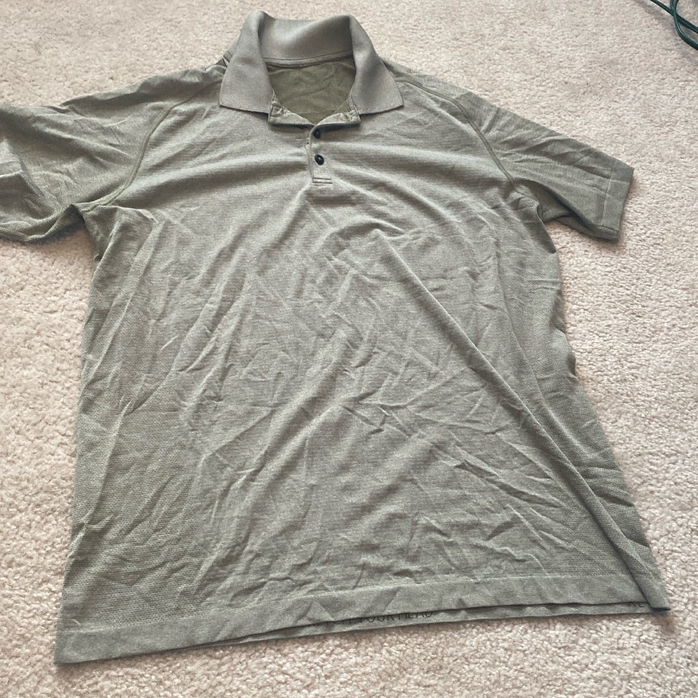 Lululemon sage green polo XL